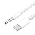 Audio kabl Type C na 3.5mm beli