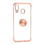 Futrola Magnetic Ring Clear za Samsung G970F Galaxy S10E roze