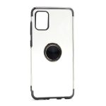 Futrola Magnetic Ring Clear za iPhone XS Max crna