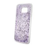 Torbica silikonska Leaves za Samsung G935F Galaxy S7 Edge ljubičasta