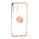 Futrola Magnetic Ring Clear za Xiaomi Redmi 7A roze