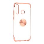 Futrola Magnetic Ring Clear za Huawei Honor 20 Lite roze