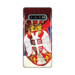 Torbica silikonska Print Skin za Samsung G975F Galaxy S10 Plus SRB zastava