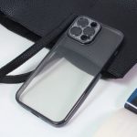 Torbica silikon Camera Diamond iPhone 13 Pro 6.1 crna