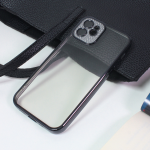 Torbica silikon Camera Diamond iPhone 12 Pro 6.1 crna