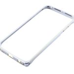 Bumper Gold aluminium za Samsung G925F Galaxy S6 Edge srebrni