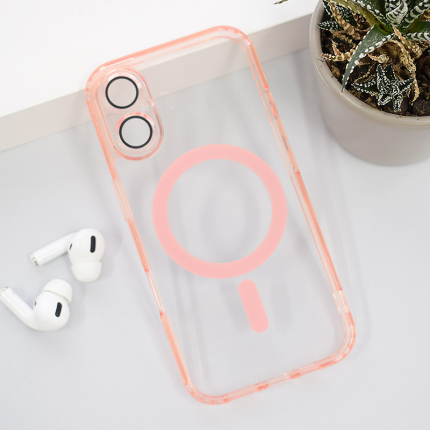 Torbica Color Mag Case za iPhone 16 roze