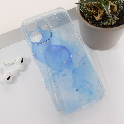 Torbica Fluid Color za iPhone 16 tamno plava