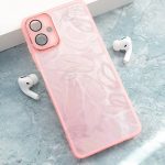 Torbica Glitter Feather za Samsung A065F / Galaxy A06 roze