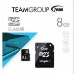 Micro SD TeamGroup 8GB + SD adapter klasa 10
