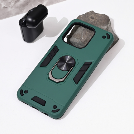 Torbica Hard Ring za Honor X6b tamno zelena
