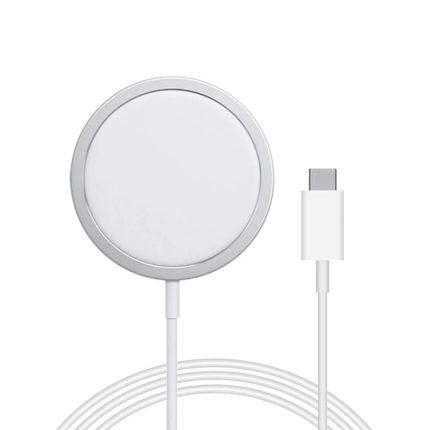 Bežični punjač MagSafe 15W sa Type C kablom beli