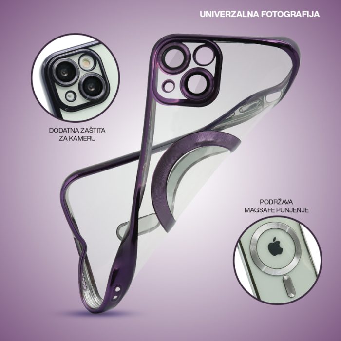 Futrola Camera Protect MagSafe II za iPhone 17 Pro (6.3) crna - Slika 2