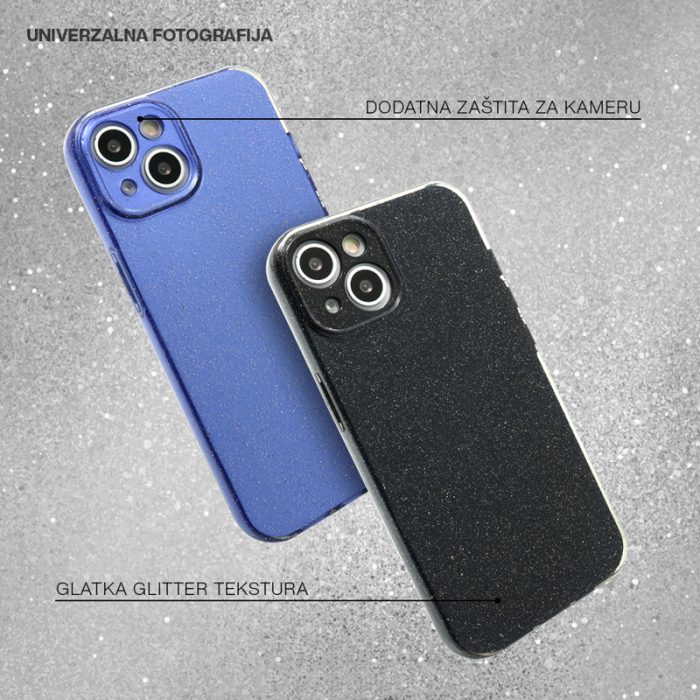 Futrola Glow Shining za Samsung A165F / A166B Galaxy A16 4G / A16 5G plava - Slika 2