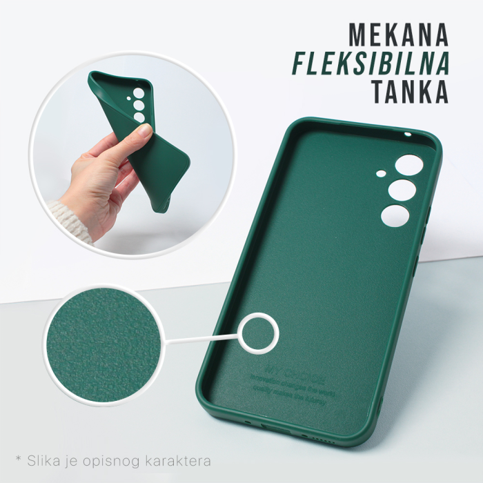 Torbica 3D Camera za Xiaomi Redmi 15C (173mm) ljubičasta - Slika 2
