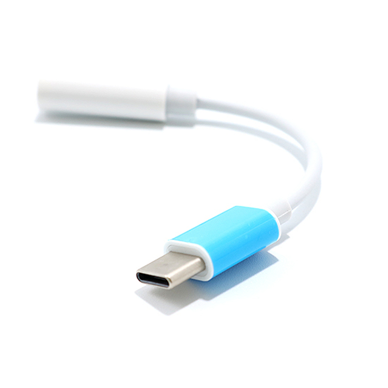 AD288_01_800 Adapter 3.5mm na Type C beli Digital IC - DAC - Slika 1
