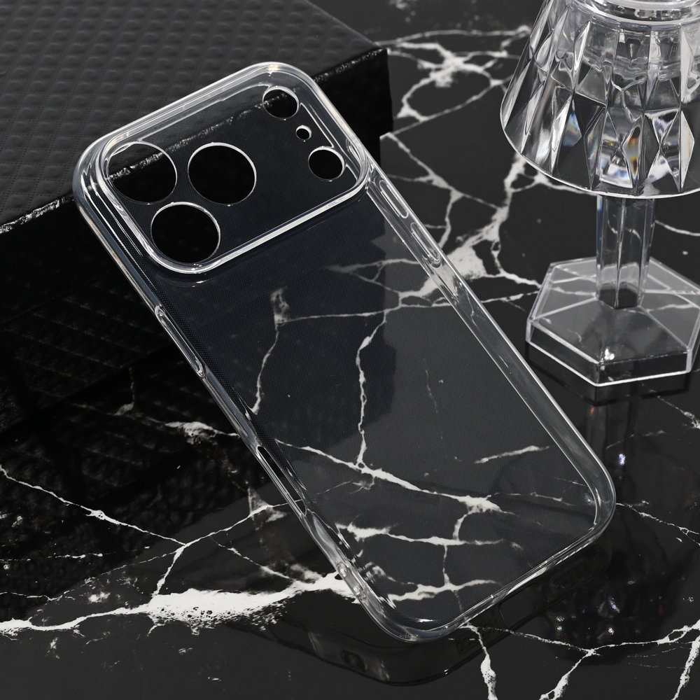 ultrathinTRANSPARENT Torbica silikonska Ultra Thin za iPhone 17 Pro (6.3) transparent - Slika 1