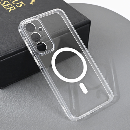 Torbica MagSafe za Samsung A556B Galaxy A55 5G transparent