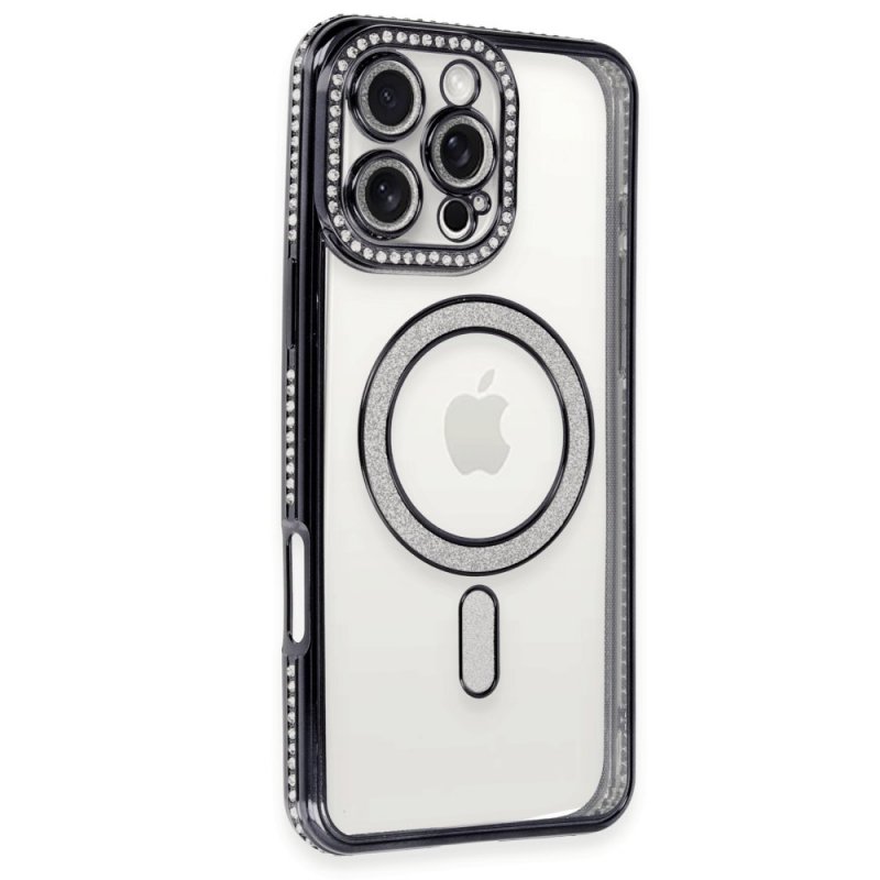 shinemagsafeCRNA Futrola Shine MagSafe za iPhone 16e crna - Slika 1