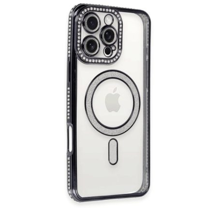 Futrola Shine MagSafe za iPhone 16 crna