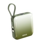 Power Bank Moxom MX-PB155 Fast 10000 mAh SCP 22.5W QC 18W+ PD 20W 3A zeleni