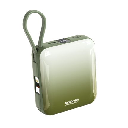 Power Bank Moxom MX-PB155 Fast 10000 mAh SCP 22.5W QC 18W+ PD 20W 3A zeleni