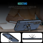 Torbica Hard Ring za Xiaomi 15T tamno siva - Slika 3