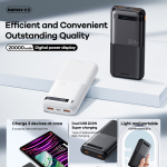 Power bank prenosiva baterija REMAX Piloteer Series RPP-72 20W + 22.5W Fast Charging 20000 mAh crni - Slika 5