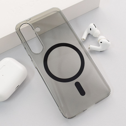 Maska Transparent Mag Case za Samsung S931B Galaxy S25 crna