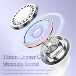 BlueTooth slušalice Remax Marshmallow Series TWS 19 crne - Slika 2