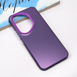 Torbica Clear za Honor 400 Pro ljubičasta