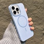 Futrola Glitter MagSafe za iPhone 14 Pro (6.1) plava