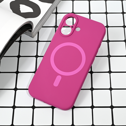 Torbica MagSafe Pure Color za iPhone 17 (6.3) tamno pink