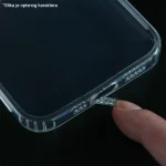 Maska Skin silikon With Pluggy za Motorola Edge 50 Fusion / Moto G96 transparent - Slika 4