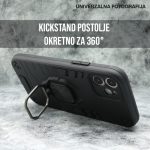 Futrola Square Ring za Honor X8b crna - Slika 2