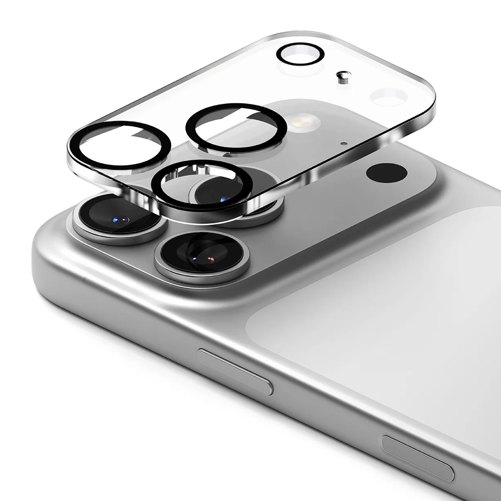 17promax Zaštita kamere 3D Full Cover za iPhone 17 Pro Max (6.9) transparent - Slika 1