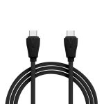 Kućni punjač LDNIO Q366 65W GaN Type-C na Type-C crni - Slika 2