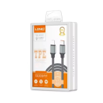 Data kabl LDNIO LC441I 30W Type C na Lightning sivi 1m - Slika 4