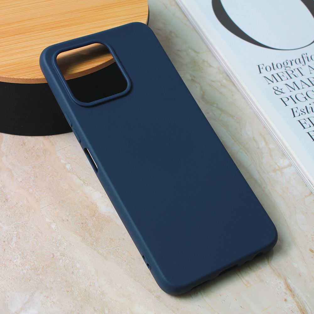 gentlecolortamnoplava Futrola Gentle Color za Huawei Honor X6a teget - Slika 1