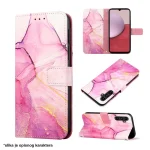 Maska na preklop Marble za Honor Magic 8 Lite / X9D pink - Slika 2