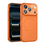 Futrola Titanium MagSafe za iPhone 17 narandžasta