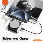 Power Bank MagSafe Moxom MX-PB115 PD 20W + QC 18W 1000 mAh crni - Slika 3