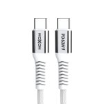 USB data kabal Moxom MX-CB235 PD 60W Type C na Type C 1m beli