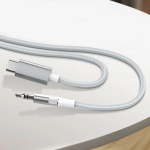 Adapter LDNIO LSY81c Type C na 3.5mm muški beli 1m - Slika 2