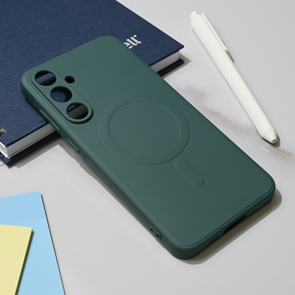 giuliettaMAGSAFEzelena Torbica Teracell Giulietta MagSafe za Samsung A556B Galaxy A55 5G tamno zelena - Slika 1