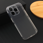 Torbica silikonska Ultra Thin With Pluggy za iPhone 15 Pro (6.1) transparent