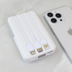 Power Bank prenosiva baterija MagSafe OxPower PD W102 10000 mAh bela