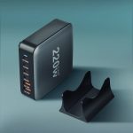 Punjač POWERFUL TD-LTE 220W GaN (2XPD 20W + PD 45W + PD 100W + 2XUSC QC 3.0 18W) crni - Slika 2