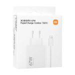Kućni punjač Xiaomi HyperCharge 67W sa USB na Type C kablom beli EU - Slika 4