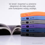 Torbica MagSafe Shining za iPhone 12 (6.1) tamno plava - Slika 3